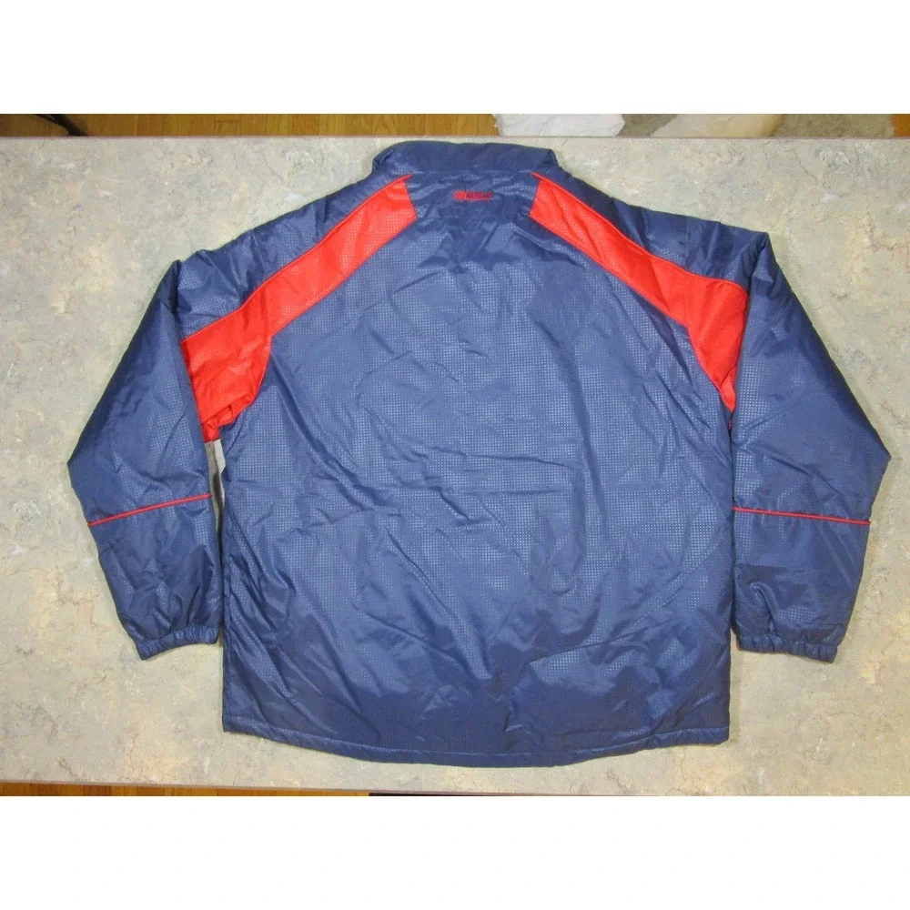 Chase Authentics Jeff Gordon 24 NASCAR Jacket Mens 2XL Navy Blue Red Full Zip